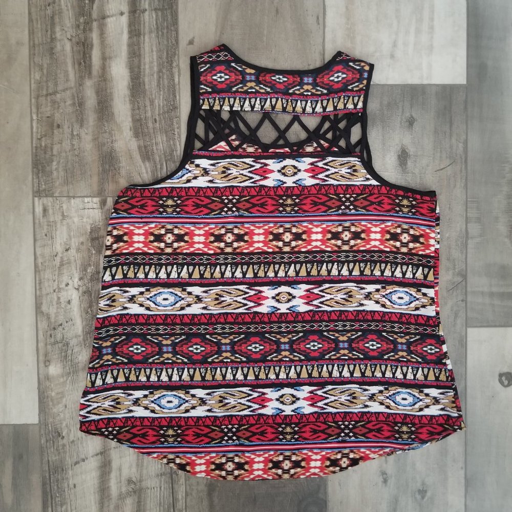 Aztec Print Tank Top - Picture 2 of 3